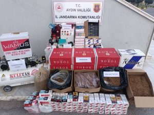 Aydın Jandarma Komutanlığından Sigara İmalatçısına Operasyon