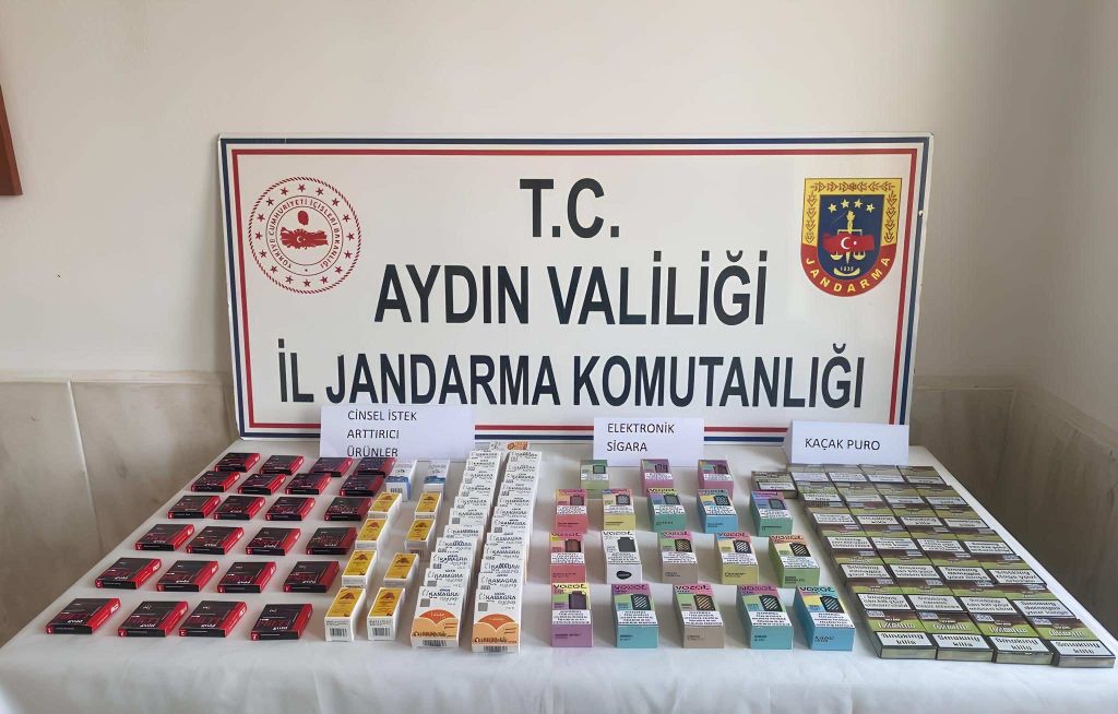 Didim’de Kaçak Sigara Satıcısına Operasyon