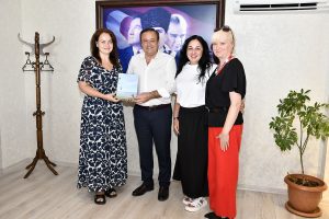 Ukrayna Heyeti’nden Kuşadası Belediyesi’ne Ziyaret