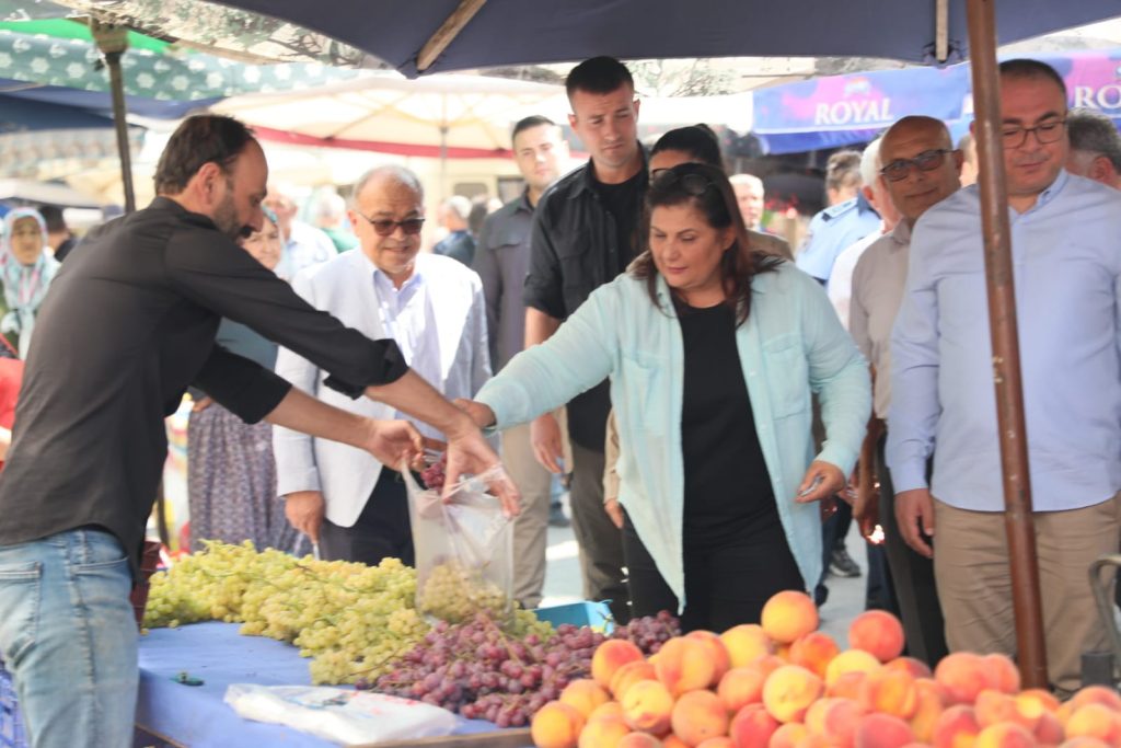 Başkan Çerçioğlu Germencik Halkını Ziyaret Etti