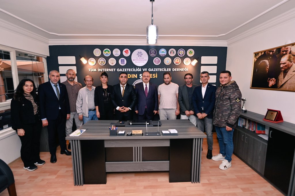 Vali Canbolat’tan TİNGADER Aydın Şube’yi İade-i Ziyaret