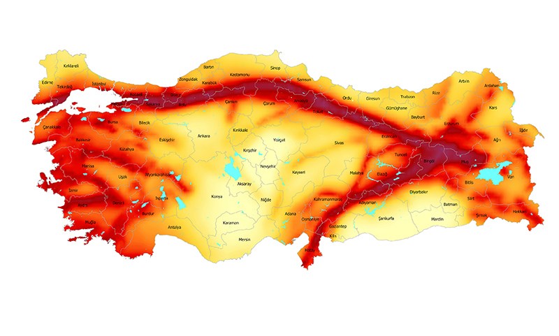 MTA Diri Fay Hatları Üzerindeki İl ve İlçelerini Yayımladı: İşte Aydın’da Diri Fay hatları Üzerindeki İlçeler