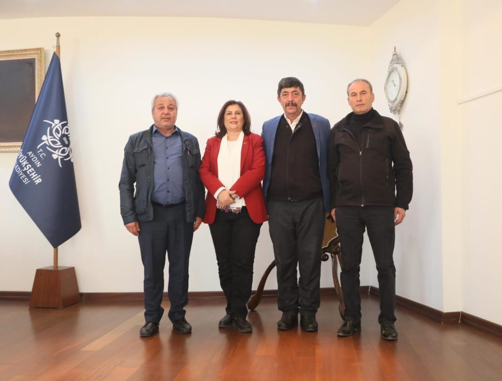Çineli Muhtarlardan Başkan Çerçioğlu’na Ziyaret