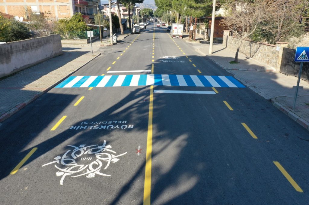 Aydın BŞB Nazilli 5 Eylül Caddesi’nde Yol Çalışmalarını Tamamladı