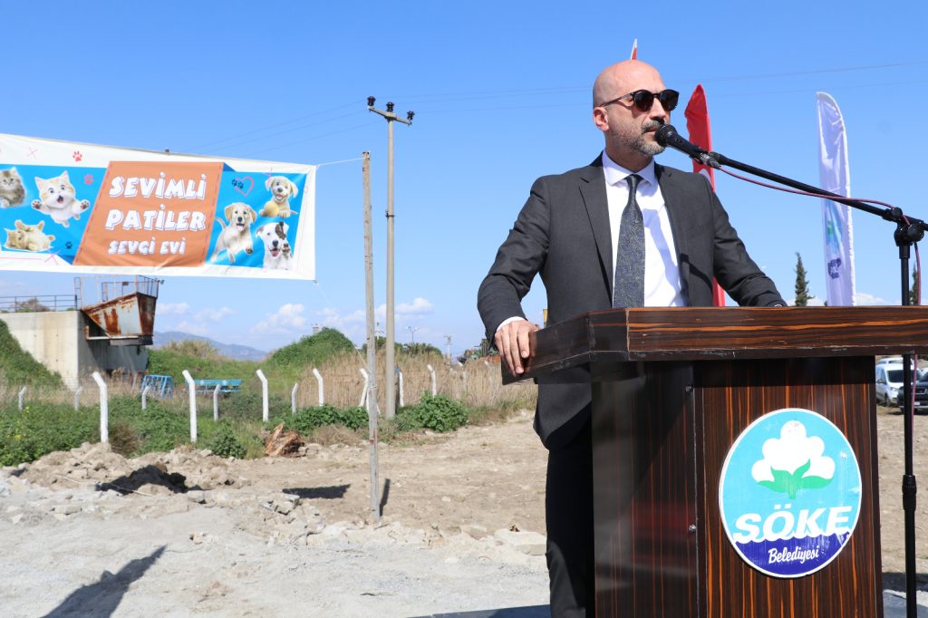 Başkan Arıkan Hayvan Barınağı’nın Temelini Attı