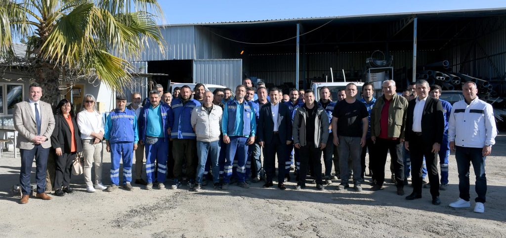 Başkan Günel’den ASKİ’ye Teşekkür Ziyareti