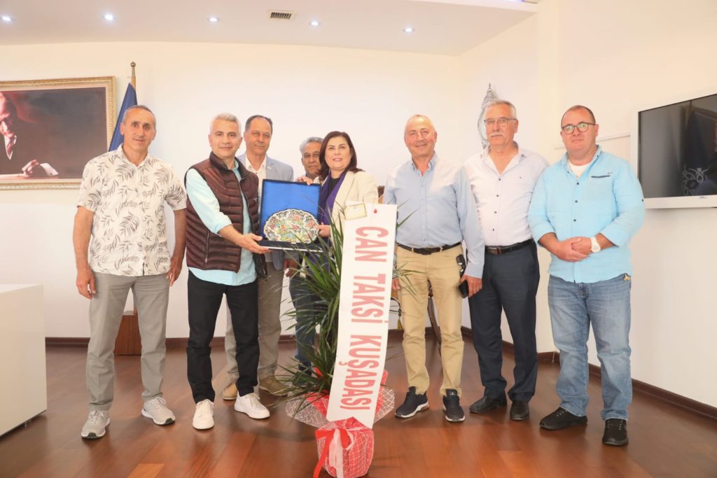 Taksi Esnafından Başkan Çerçioğlu’na Ziyaret