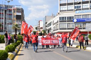 Aydın’da 1 Mayıs Coşkusu: Emek ve Dayanışma Günü Kutlamaları Yapıldı