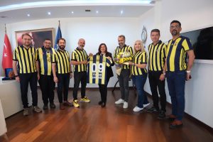 Aydın Fenerbahçeliler Derneği’nden Başkan Çerçioğlu’na Ziyaret