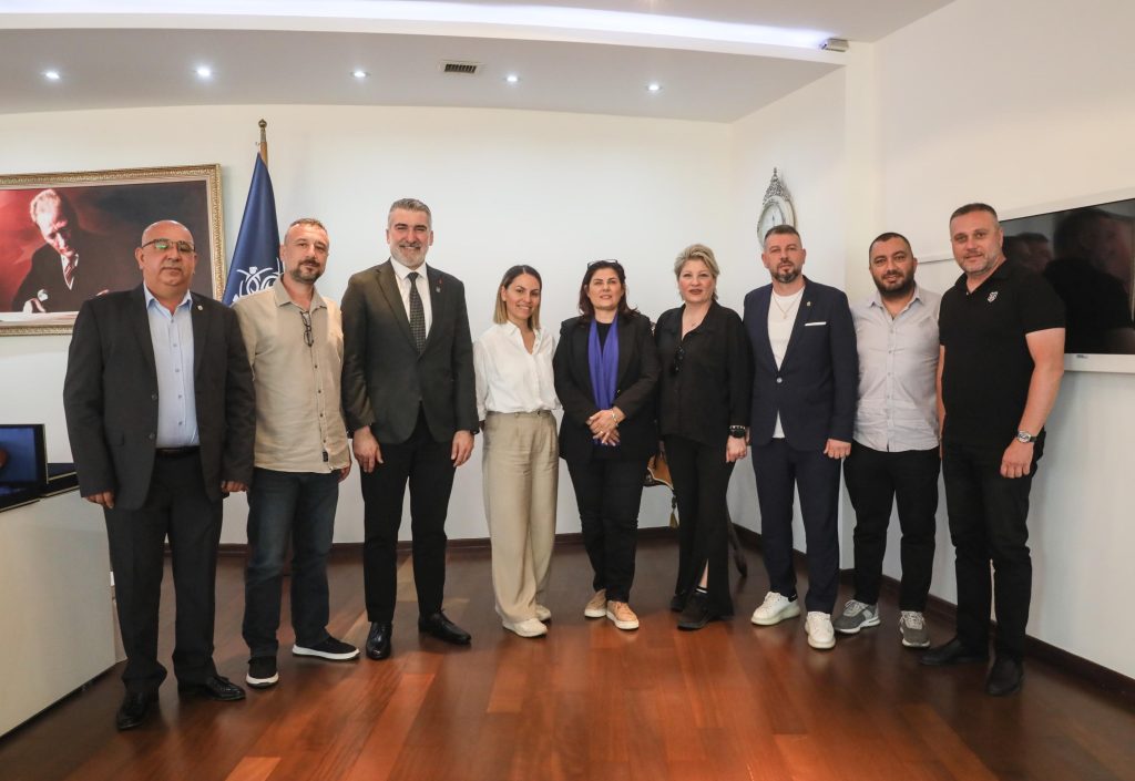 Beşiktaşlılardan Başkan Çerçioğlu’na Ziyaret