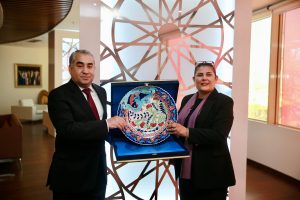 Adü Rektörü Kent’ten Başkan Çerçioğlu’na Ziyaret