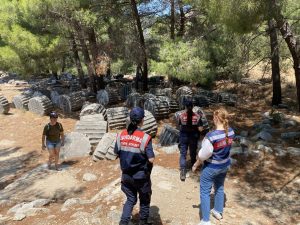 Aydın Jandarması SİT ve Doğa Alanlarını Kontrol Ediyor