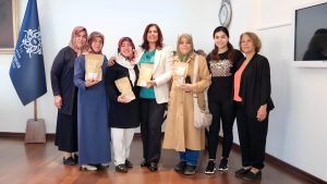 BAŞKAN ÇERÇİOĞLU’NA KADIN GİRİŞİMCİLERDEN ZİYARET