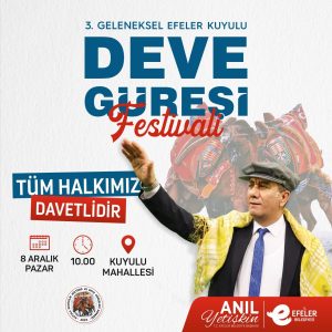 EFELER’DE DEVE GÜREŞİ HEYECANI FESTİVAL İÇİN GERİ SAYIMA GEÇİLDİ