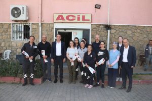 Başkan Arıcı, Sağlık Çalışanlarını Unutmadı
