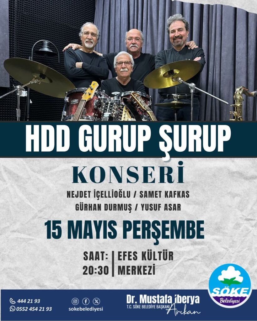 HDD Gurup Şurup yarın konser verecek
