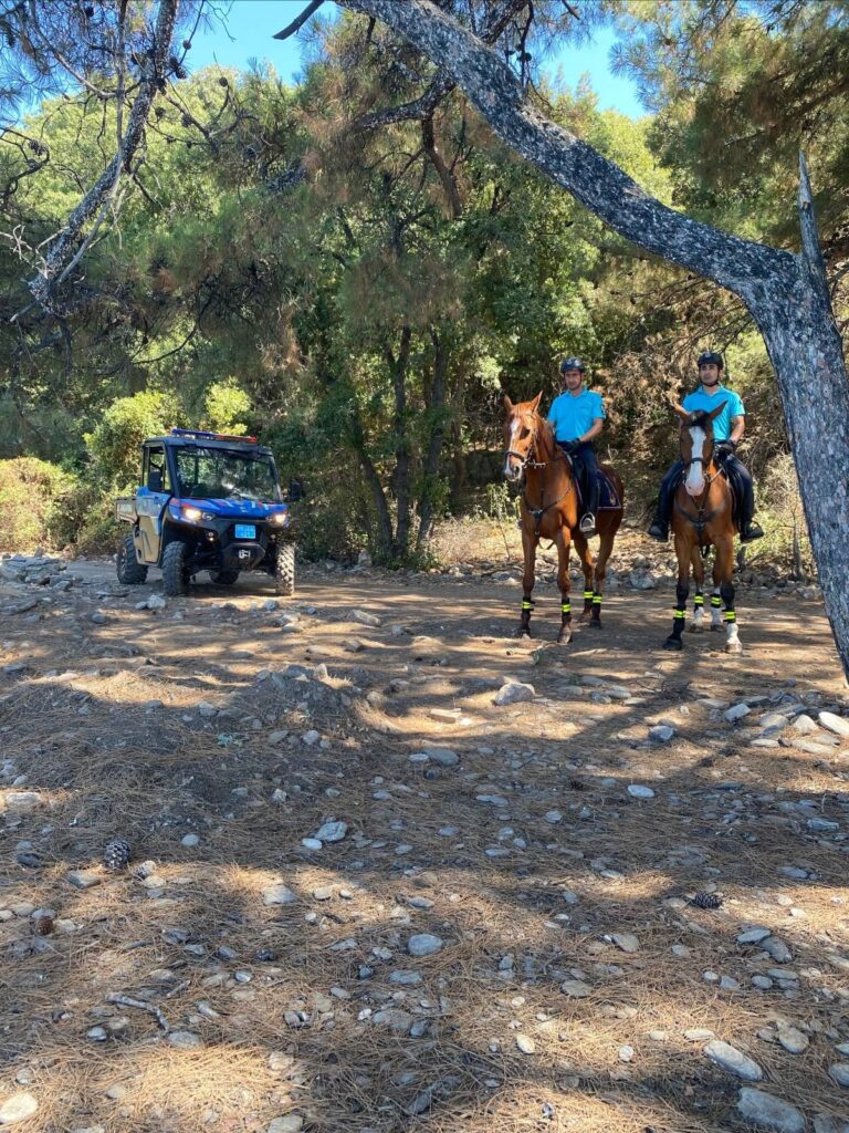 Milli Park’ta yasak bölgeye giren 5 kişiye para cezası uygulandı