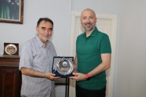 Başkan Arıkan, Müftü Doğru ile görüştü