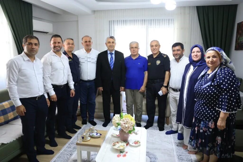 İncirliova protokolü gazi Çalışkan’ı unutmadı