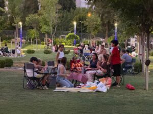 Mimar Sinan Parkı’na vatandaşlardan yoğun ilgi
