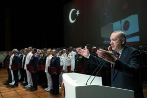 Cumhurbaşkanı Erdoğan: “Terörsüz Türkiye’ ve ‘terörsüz bölge’ hedeflerimize doğru kararlı, ümitli ve dikkatli bir şekilde ilerliyoruz”