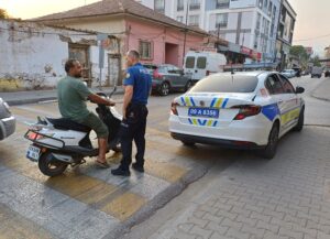 Köşk’te araçlar denetlendi, kurallara uymayan sürücüler cezadan kaçamadı