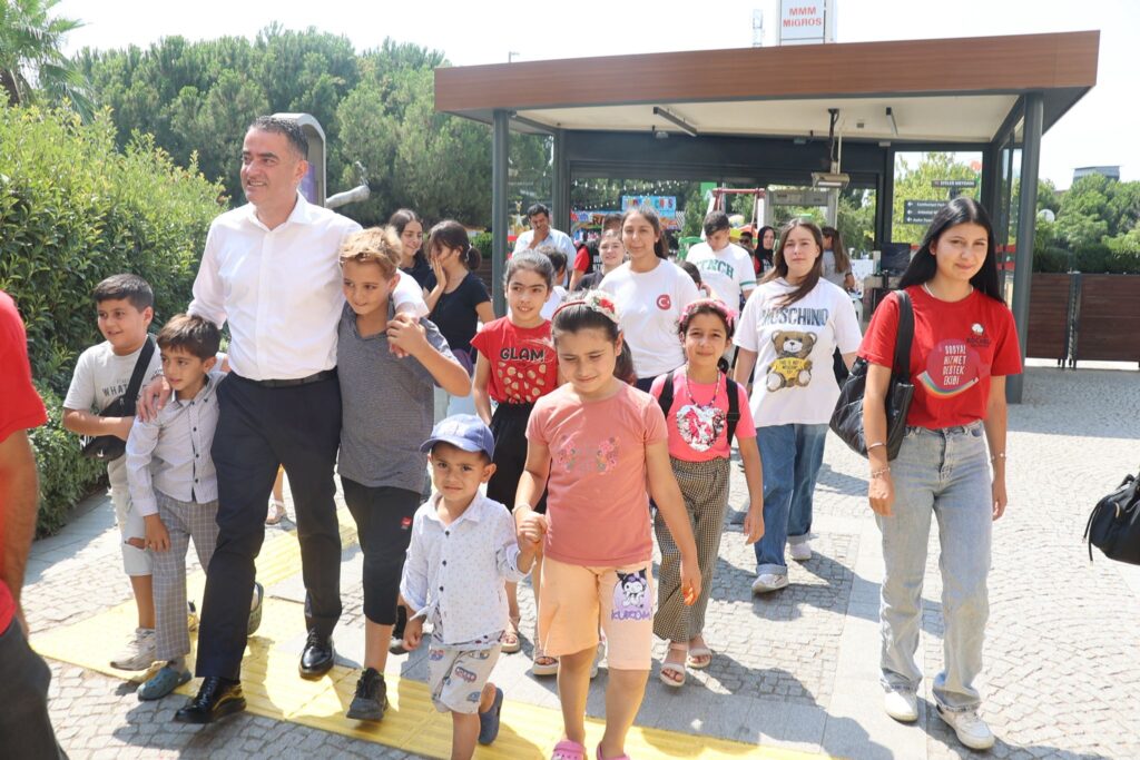 Başkan Arıcı Çocuklara verdiği sözü tuttu. 