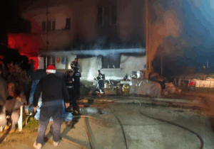 Sobadan çıkan yangında 1 kişi yaralandı
