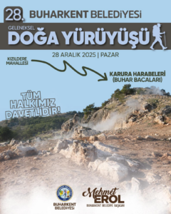 Buharkent’te 28. Doğa Yürüyüşü 28 Aralık’ta Yapılacak