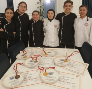 Gastronomi Festivali’nde madalyaları topladılar