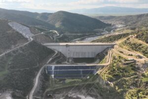Sarıçay Barajı’nda incelemelerde bulunuldu