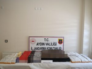 Koçarlı’da kaçak sigara operasyonu