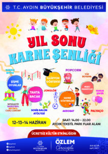 BAŞKAN ÇERÇİOĞLU’NDAN ÖĞRENCİLERE TATİL HEDİYESİ:YIL SONUKARNE ŞENLİĞİ BAŞLIYOR