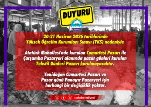 Söke’de YKS İçin Sessizlik Tedbirleri Alındı