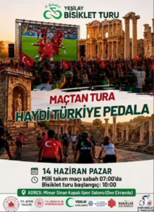 Pedallar Sağlık İçin Çevrilecek