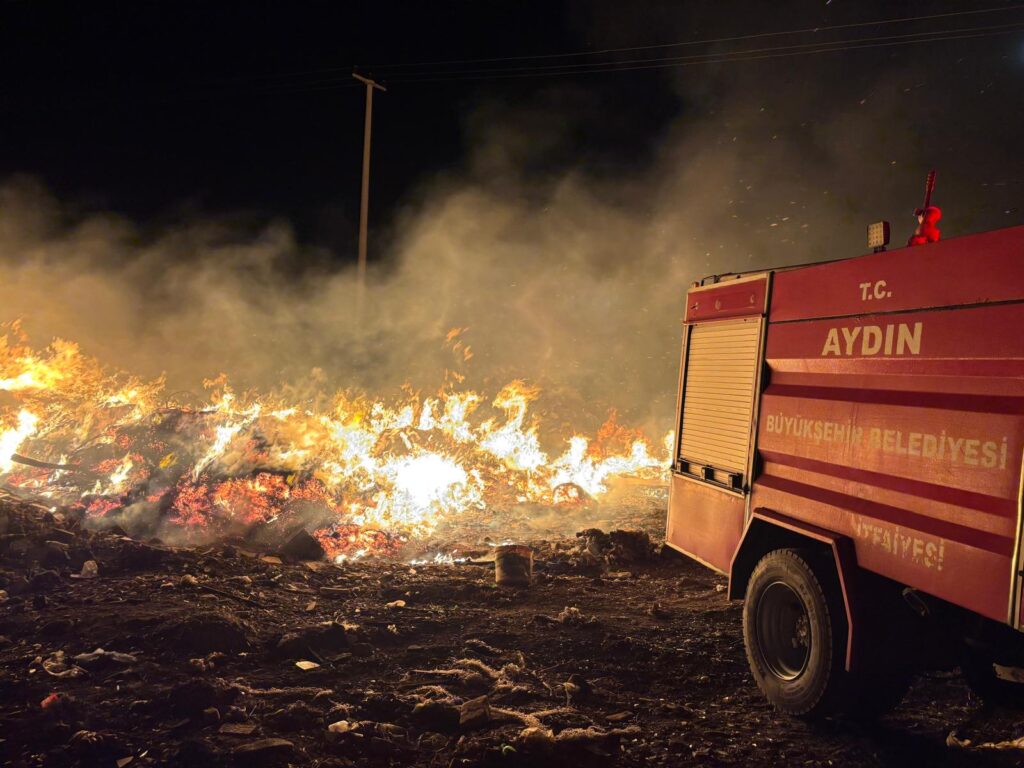 Aydın Büyükşehir Belediyesi İtfaiyesi 1 haftada 446 yangına müdahale etti