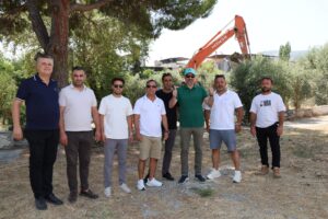 Fevzipaşa Taziye Evi için ilk kazma vuruldu
