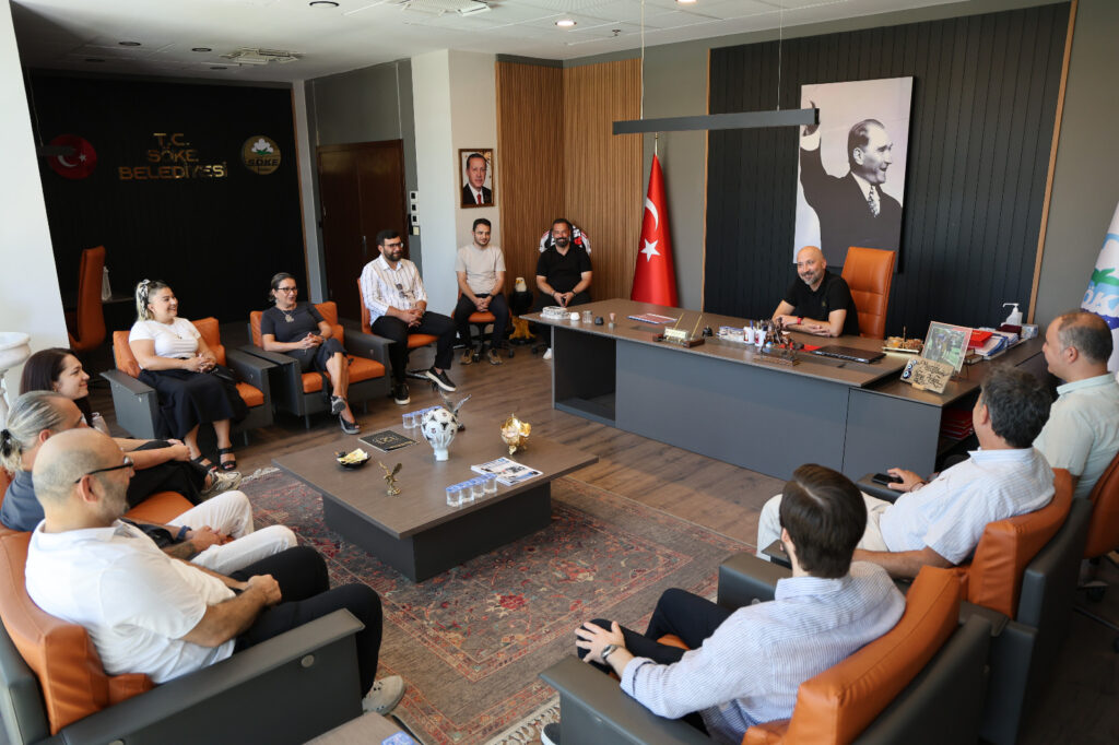 Söke Kent Konseyi’nin Yeni Yönetiminden Başkan Arıkan’a ziyaret