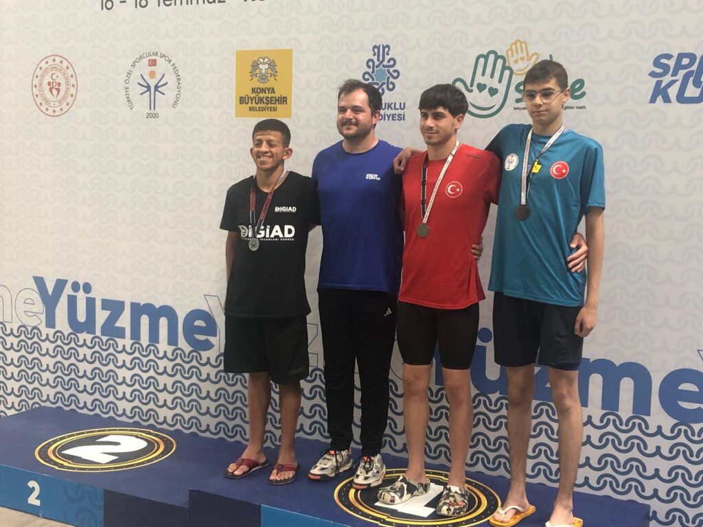 Özel sporcularımızdan Konya’da büyük başarı