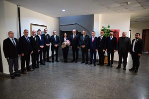 BAŞKAN ÇERÇİOĞLU’NA NAZİLLİ TİCARET ODASI’NDAN ZİYARET
