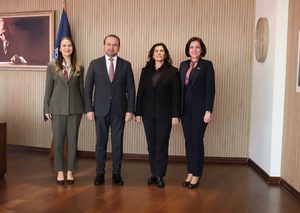 BAŞKAN ÇERÇİOĞLU’NA İL SAĞLIK MÜDÜRÜ ŞENKUL, SAĞLIK HİZMETLERİ BAŞKANI DİNCEL VE AYDIN ŞEHİR HASTANESİ BAŞHEKİMİ ÖZBAĞÇIVAN’DAN ZİYARET