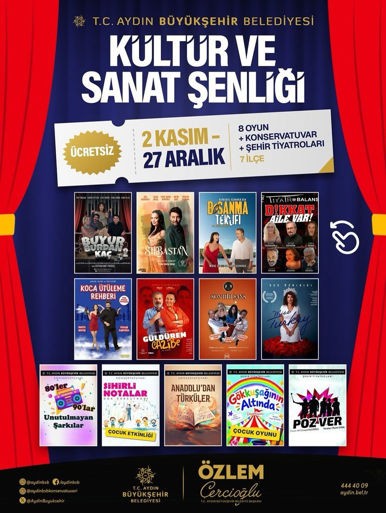 AYDIN BÜYÜKŞEHİR BELEDİYESİ’NDEN SÖKE’DE HER SALI KÜLTÜR VE SANAT ŞENLİĞİ